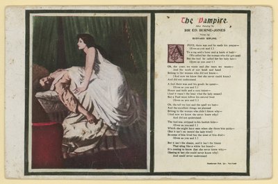 Il Vampiro di Rudyard Kipling da Edward Burne Jones